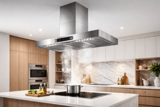 中島型廚房設計怎麼做才不怕油煙？清爽無味的關鍵一次看懂